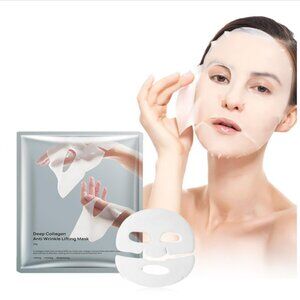 Pack of 5 Deep Collagen Anti Wrinkle Lifting Masks Exp2027
